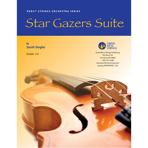 Star Gazers Suite for String Orchestra SO0.5 SC/PTS by Sarah Siegler