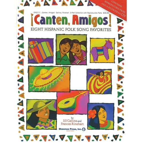 Canten Amigos! Kit: Repro Collection StudioTrax Book