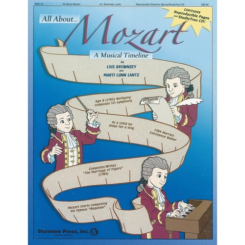 All About.Mozart Kit Includes Repro Dir Man St Book