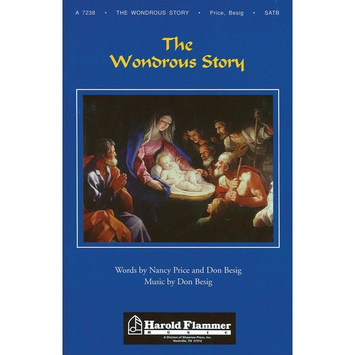 Wondrous Story The Book/CD SATB Book