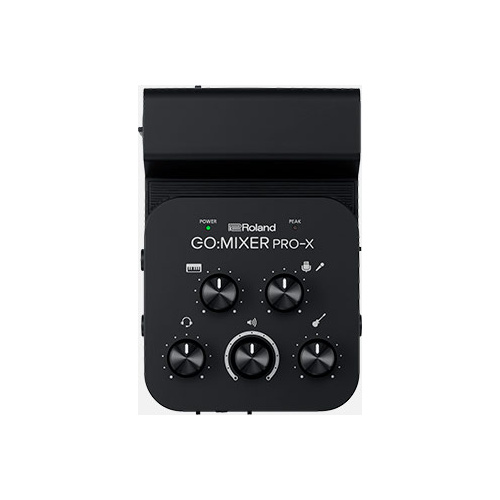 ROLAND GO:MIXER PRO-X - Smartphone Audio Mixer for Music Videos, Podcasts & Livestreaming, High-Quality Sound, Multi-Input Compatibility