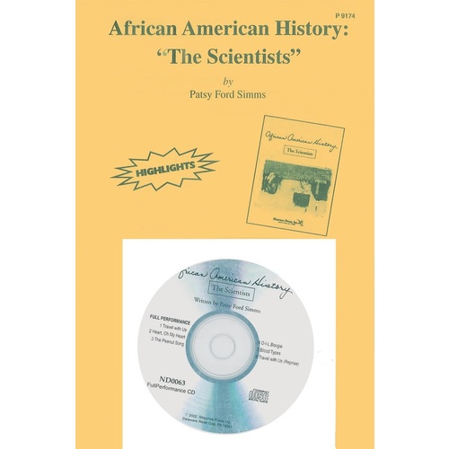 African American History Scientists Ht List CD Book