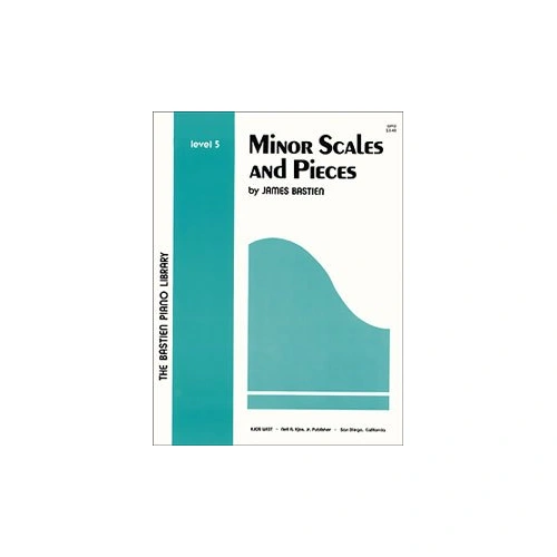 Minor Scales and Pieces for Piano - 32 Pages, Kjos Music Company