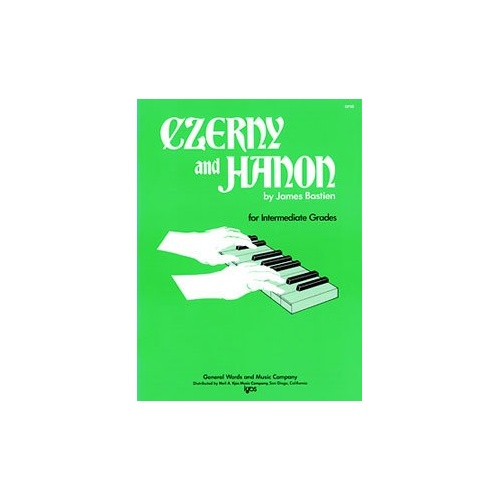 Czerny and Hanon for the Intermediate Grades - Piano Studies, 64 Pages, Neil A. Kjos Music Company