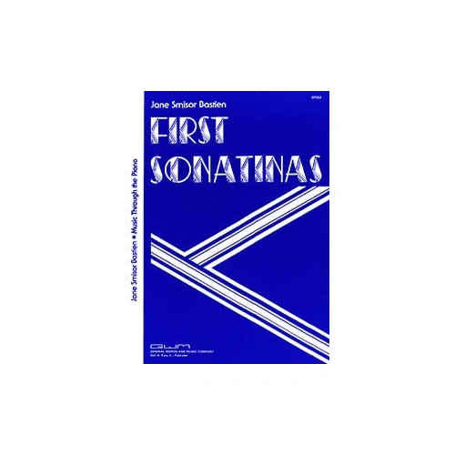 First Sonatinas by Neil A. Kjos Music Company - Piano, 16 Pages