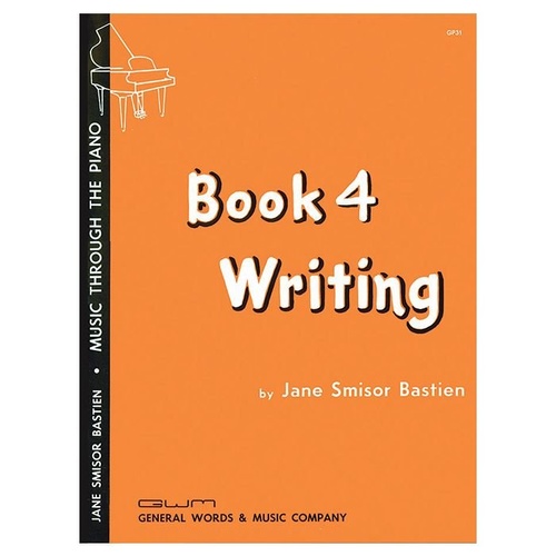 Writing Book 4 for Piano by Neil A. Kjos Music Company, 32 Pages