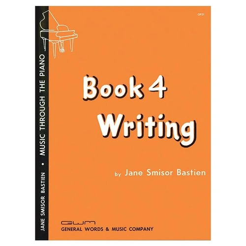 Writing Book 4 by Neil A. Kjos Music Company - Piano - 32 Pages