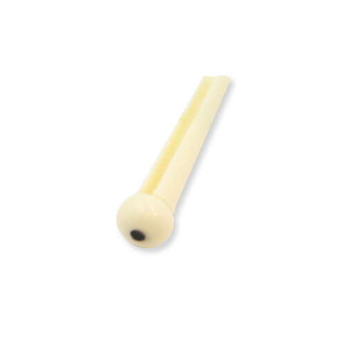 AMS GP310I Bridge Pin Ivory W/Black Dot
