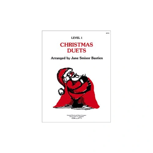 Christmas Duets Level 1 Arranged by Jane Bastien for Piano Duet, 16 Pages, Holiday Music for Early Performers