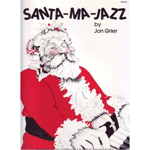 Santa Ma Jazz Intermediate for Piano - 24 Pages by Neil A. Kjos Music Company