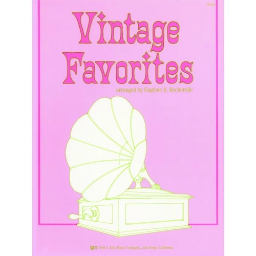 Vintage Favorites Piano Sheet Music by Neil A. Kjos Music Company