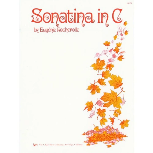 Sonatina in C for Piano by Neil A. Kjos Music Company