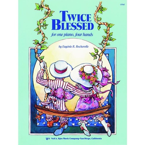 Twice Blessed Piano Sheet Music by Neil A. Kjos Music Company - 16 Pages