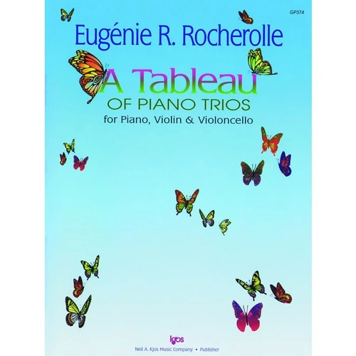 Tableau of Trios A by Neil A. Kjos Music Company - 40 Pages, Trio Ensemble