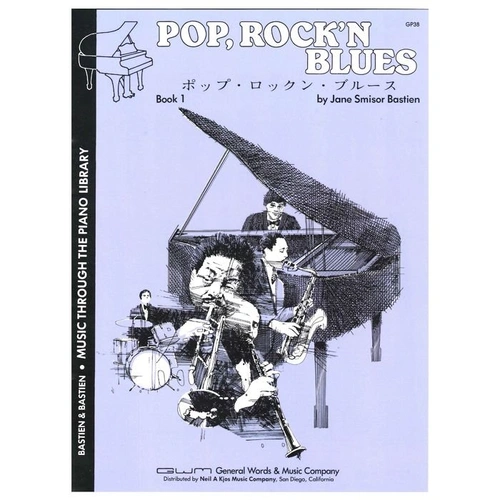 Pop, Rock 'N Blues Book 2 by Jane Bastien for Piano