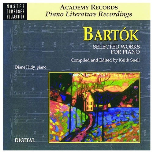 Bartok Selected Works for Piano CD