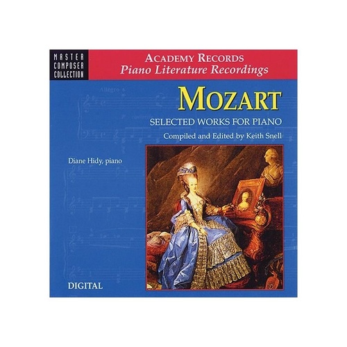 Mozart Selected Works for Piano CD by Neil A. Kjos Music Company