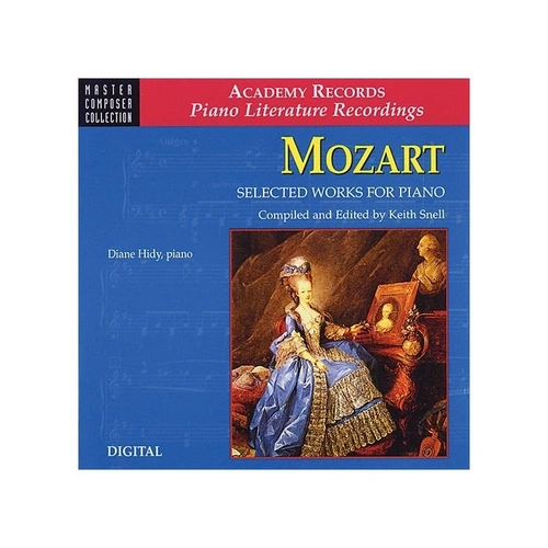Mozart Selected Works for Piano CD