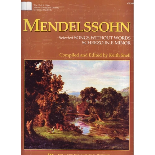 Mendelssohn - Selected Songs Without Words / Scherzo E Minor for Piano