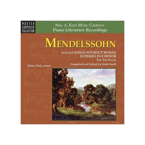 Mendelssohn Selected Songs Without Words & Scherzo CD