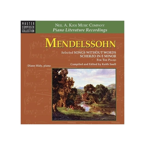 Mendelssohn Selected Songs Without Words & Scherzo CD