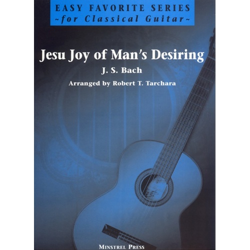 Jesu Joy Of Mans Desiring Easy Guitar Book