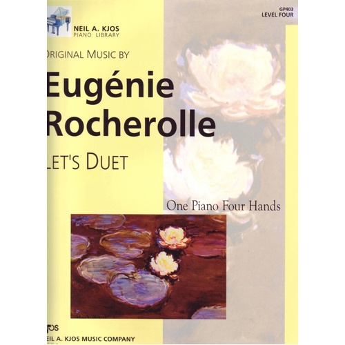 Lets Duet Level 4 by Neil A. Kjos Music Company - Piano Duet Ensemble, 20 Pages