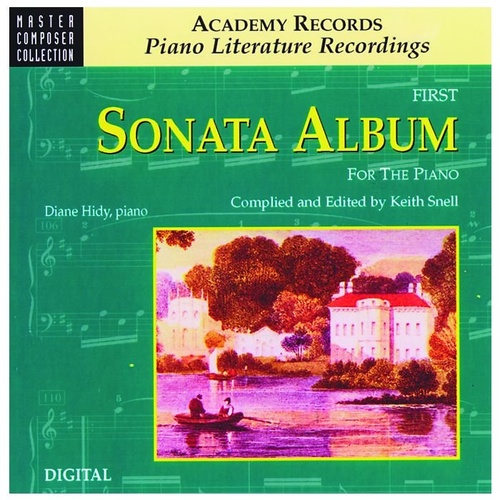 First Sonata Album CD by Diane Hidy - Piano Music