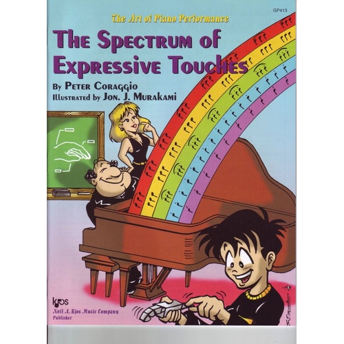 Spectrum of Expressive Touches Textbook by Neil A. Kjos Music Company, 40 Pages