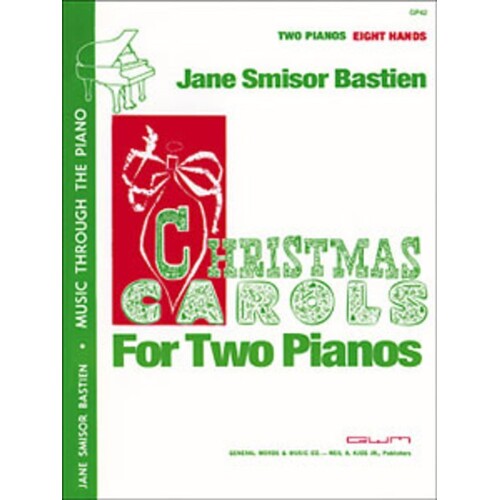 Christmas Carols For Multiple Pianos Book