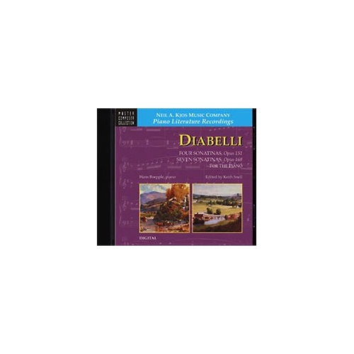 Diabelli: 4 Sonatinas Op. 151 & 7 Sonatinas Op. 168 CD