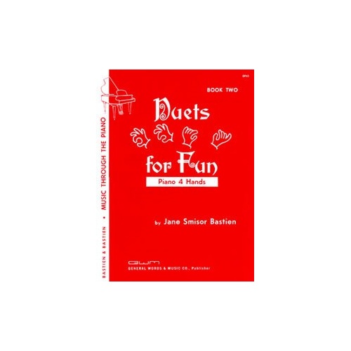 Duets for Fun Book 2 by Neil A. Kjos Music Company, 16 Pages, Piano Duet