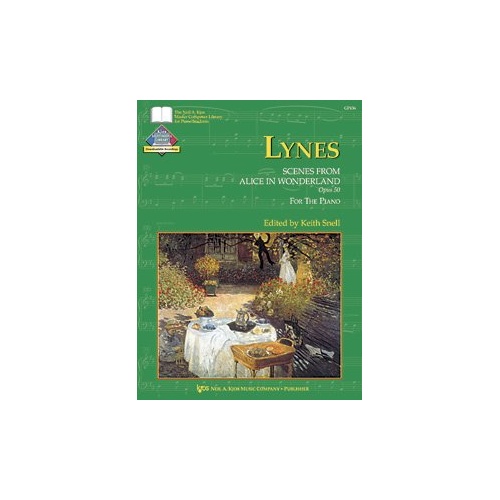 LYNES - Scenes from Alice in Wonderland Op. 50 for Piano by Neil A. Kjos Music Company