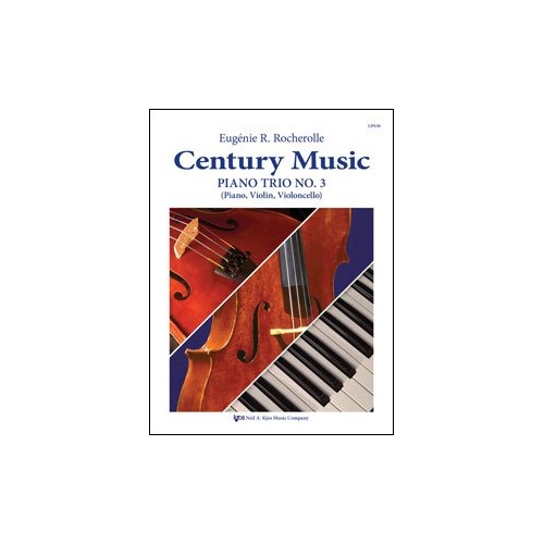 Century Music Piano Trio No. 3 by Neil A. Kjos Music Company, 44 pages, features various 20th-century music styles.