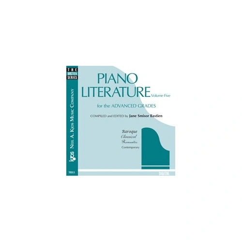 Piano Literature Book 5 Advanced CD by Neil A. Kjos Music Company