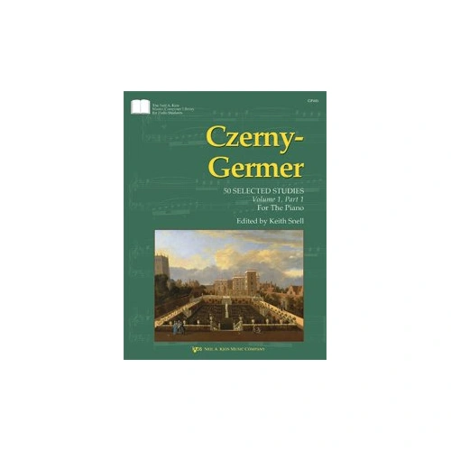 Czerny-Germer - 50 Selected Studies Vol. 1 Part 1 for Piano