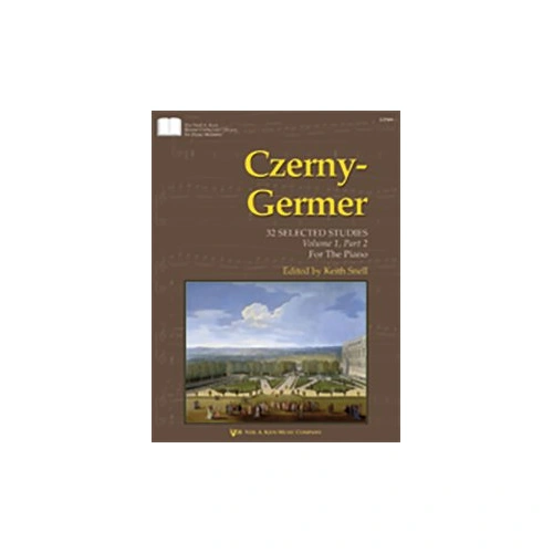 Czerny-Germer - 12 Selected Studies Vol. 1 Part 2 for Piano, 64 Pages