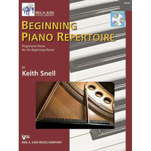 Beginning Piano Repertoire Softcover Book/CD