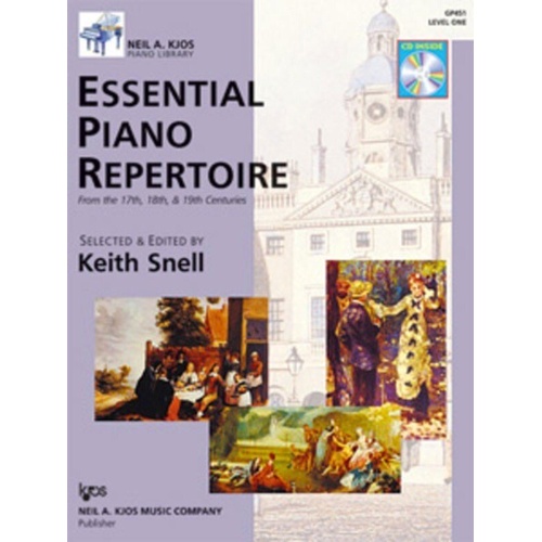 Essential Piano Repertoire Level 1 BK/CD 17th-19th Century