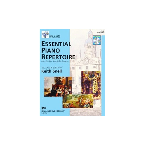 Essential Piano Repertoire Level 2 17th/18th/19th Centuries 40 Pages by Neil A. Kjos Music Company