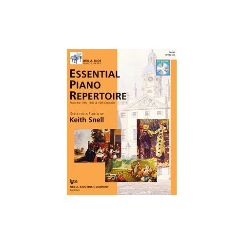 Essential Piano Repertoire Level 6 Book/CD 17th-19th Century
