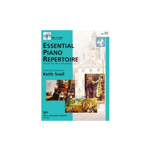 Essential Piano Repertoire Level 7 - 17th/18th/19th Centuries, 72 Pages, Neil A. Kjos Music Company