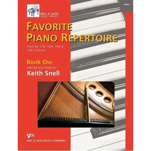 Keith Snell's Favourite Piano Repertoire Book 1, 112 Pages, Neil A. Kjos Music Company