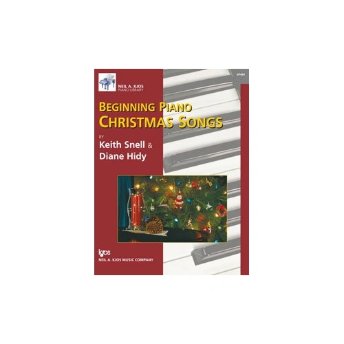 Beginning Piano Christmas Songs - 9 Melodies for Elementary Piano Students, Duet Accompaniments Included, 16 Pages, Neil A. Kjos Music Company