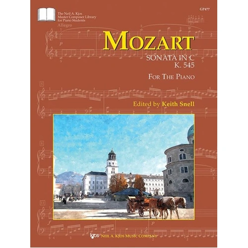 Mozart Sonata in C Major K 545 for Piano Edited by Snell
