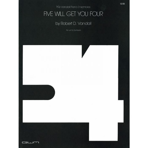Five Will Get Your Four - Piano Sheet Music by Neil A. Kjos Music Company, 1 Page