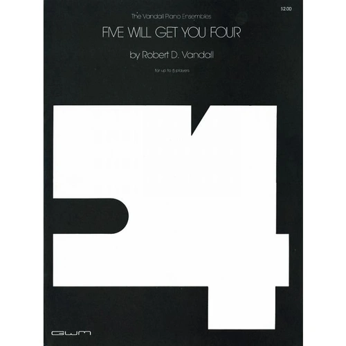 Five Will Get Your Four - Piano Music by Neil A. Kjos Music Company, 1 Page