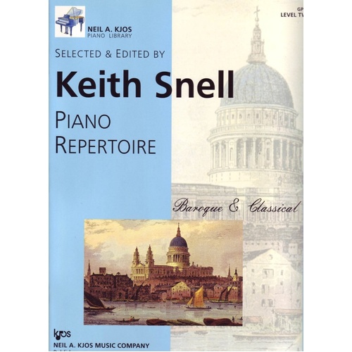 Piano Repertoire Baroque and Classical Level 2 by Neil A. Kjos Music Company, 28 Pages