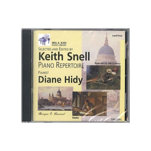 Complete Recordings for Level 4 CD - NAK Piano Library Series