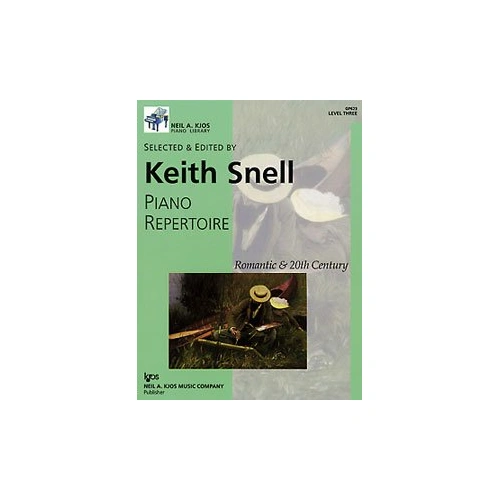 Piano Repertoire: Romantic & 20th Century Level 3 by Neil A. Kjos Music Company, 32 Pages